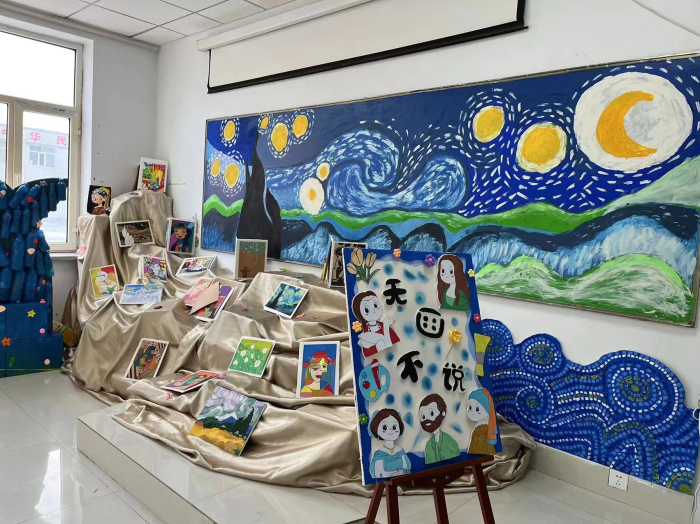 展藝術之美 揚學前風采 教育系學前教育專業美術作品展